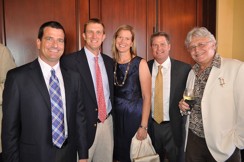Kevin Steinwachs, Jeff Steinwachs, Ellen Steinwach, Paul Hudson and Ron Kendall