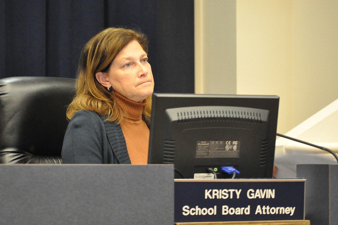 School Board Attorney Kristy Gavin. File photo