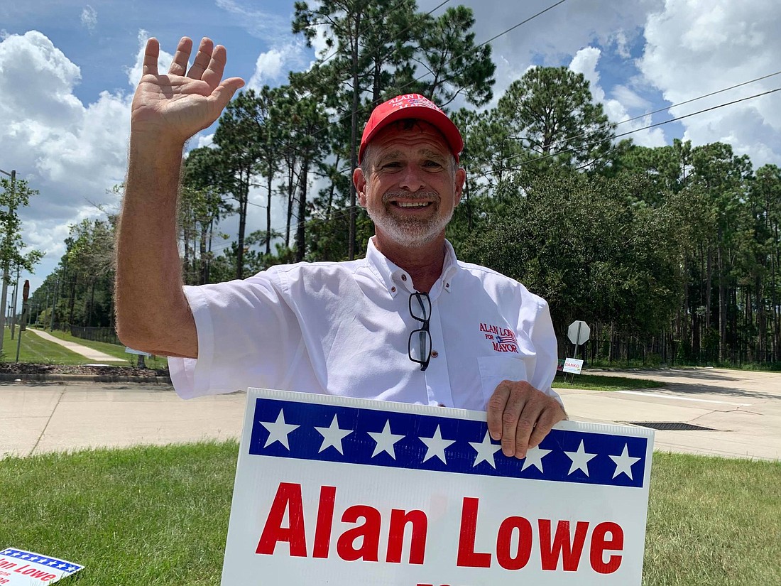 Alan Lowe, a candidate for Palm Coast mayor, has never voted in a presidential election. Photo by Brian McMillan
