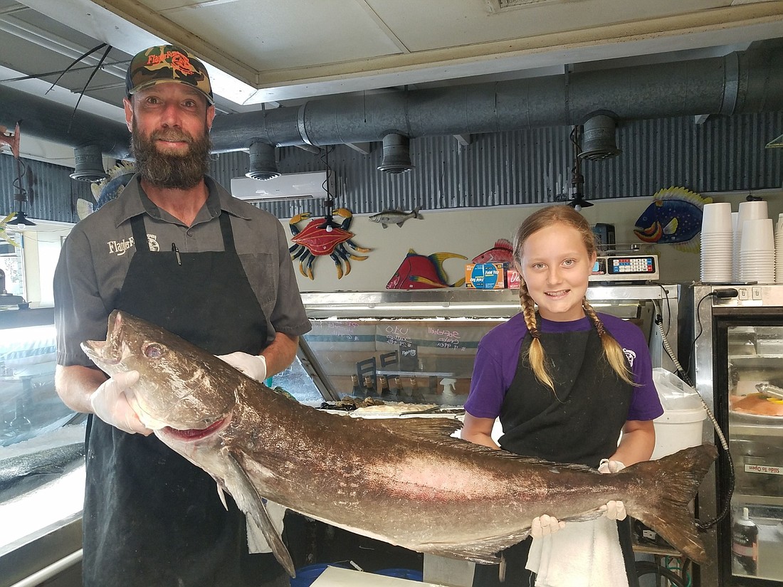 Chris and Caylee Casper, of Flagler Fish Company. Courtesy photo