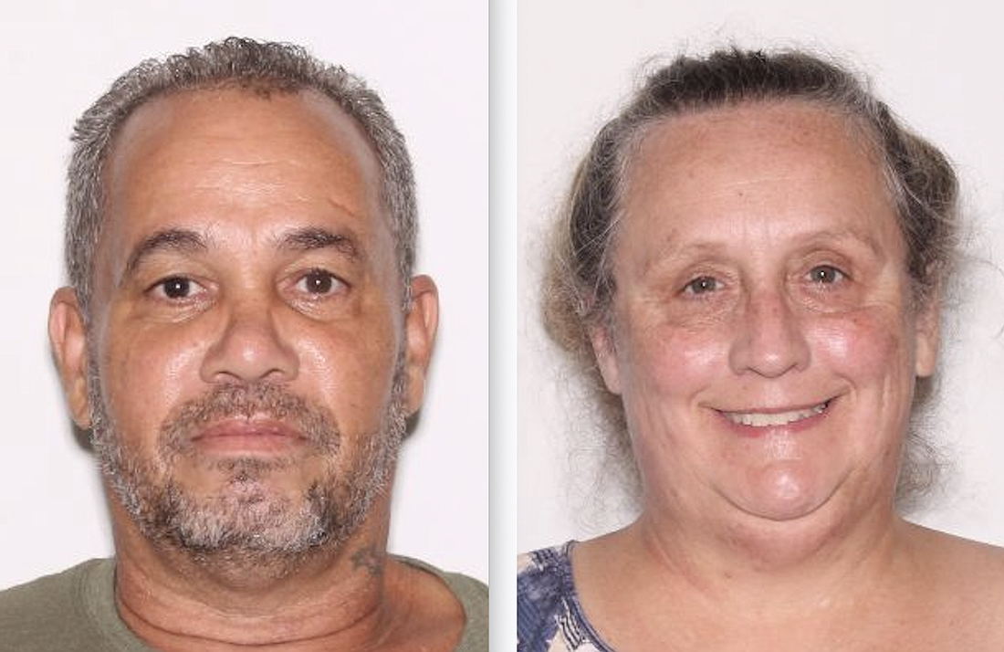 Fabian Padro and Lori Szmuc are both registered sexual predators. Photos courtesy of the Florida Department of Law Enforcement