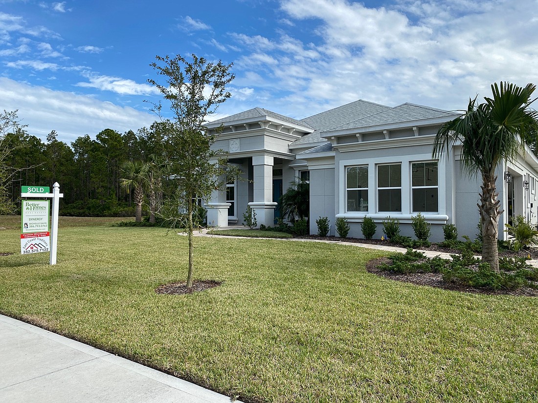 The Paradise Home was built with the help of dozens of members of the Flagler Home Builders Association. Courtesy photo