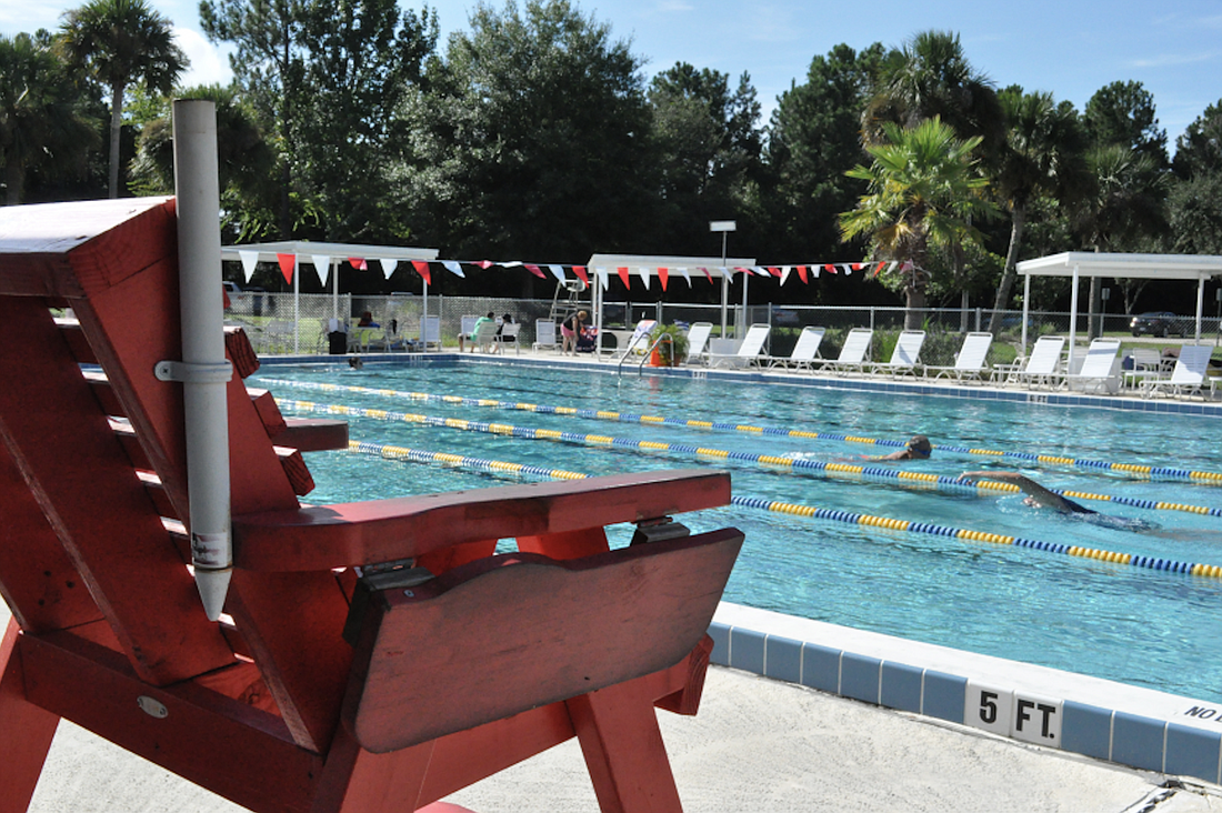 The pool at the Belle Terre Swim & Racquet Club. File photo
