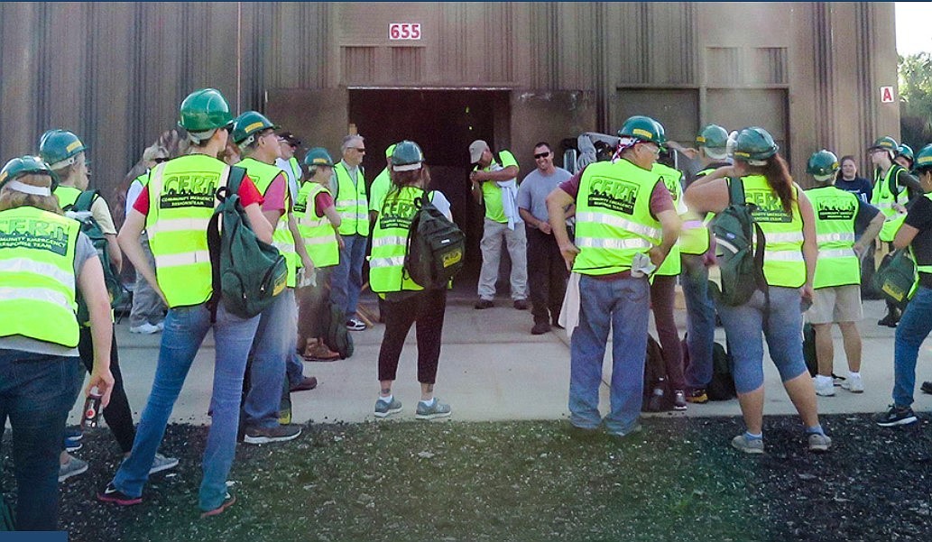 CERT training. Courtesy photo