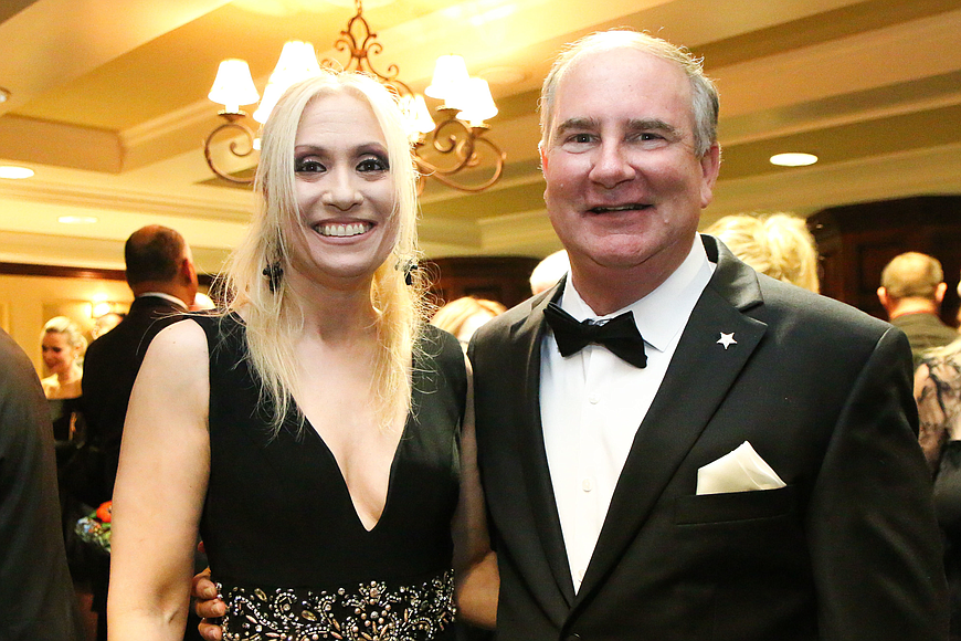 Sheriff Staly and wife, Debbie Staly, at the 2017 FSEAT gala