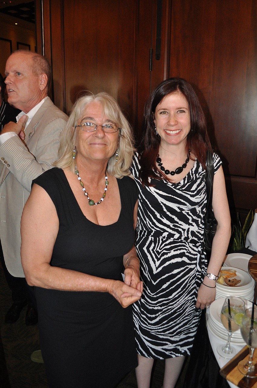 Pat Wolfson and Nan Gould