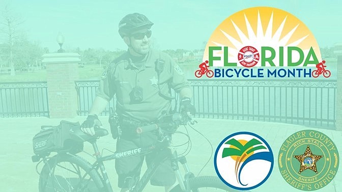 FCSO partners with City of Palm Coast for Florida Bicycle Month