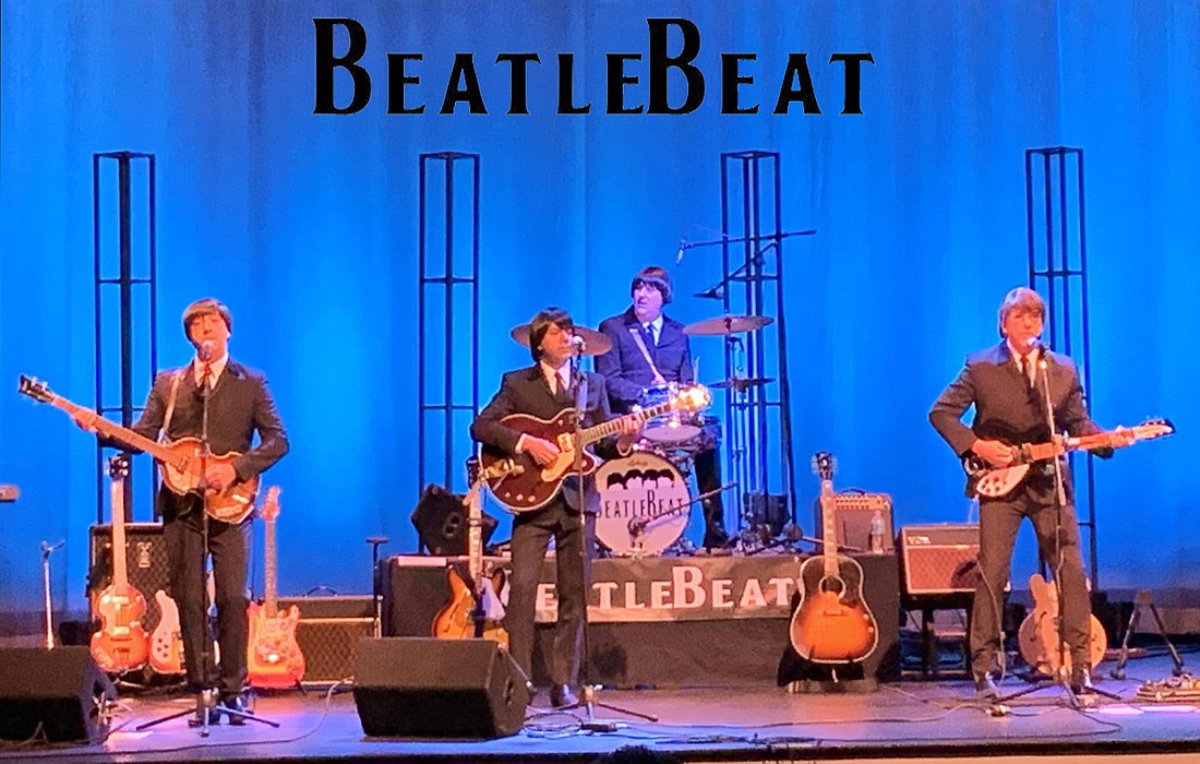 Beatle Beat tribute band will perform in fundraiser at Flagler Auditorium. Courtesy photo