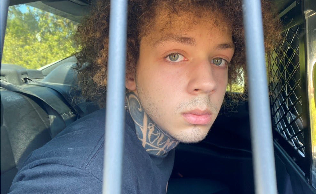 David Reis at the time of his arrest. Photo courtesy of the Flagler County Sheriff's Office