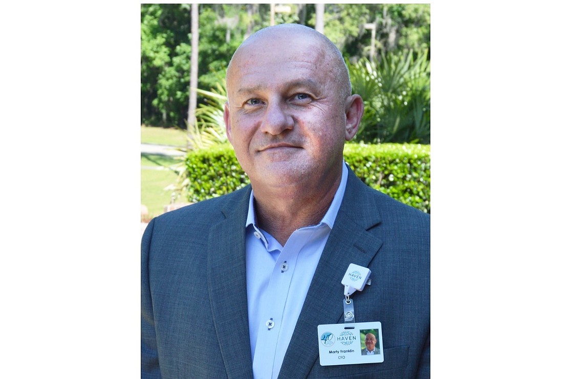 Marty Franklin, CPA, CMA, named Vice President of Haven. Courtesy photo