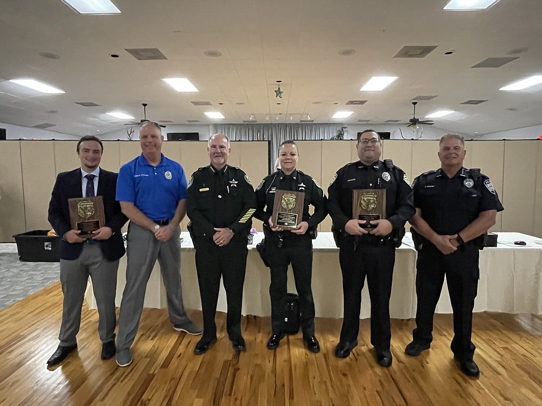 Kiwanis Club 2021 Law Enforcement Officers of the Year. Courtesy photo