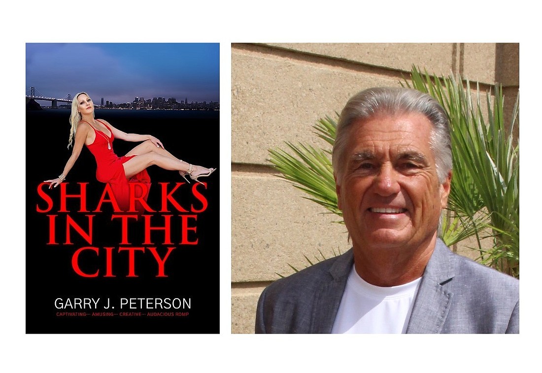 "Sharks in the City" book cover; author Garry J. Peterson. Courtesy photos