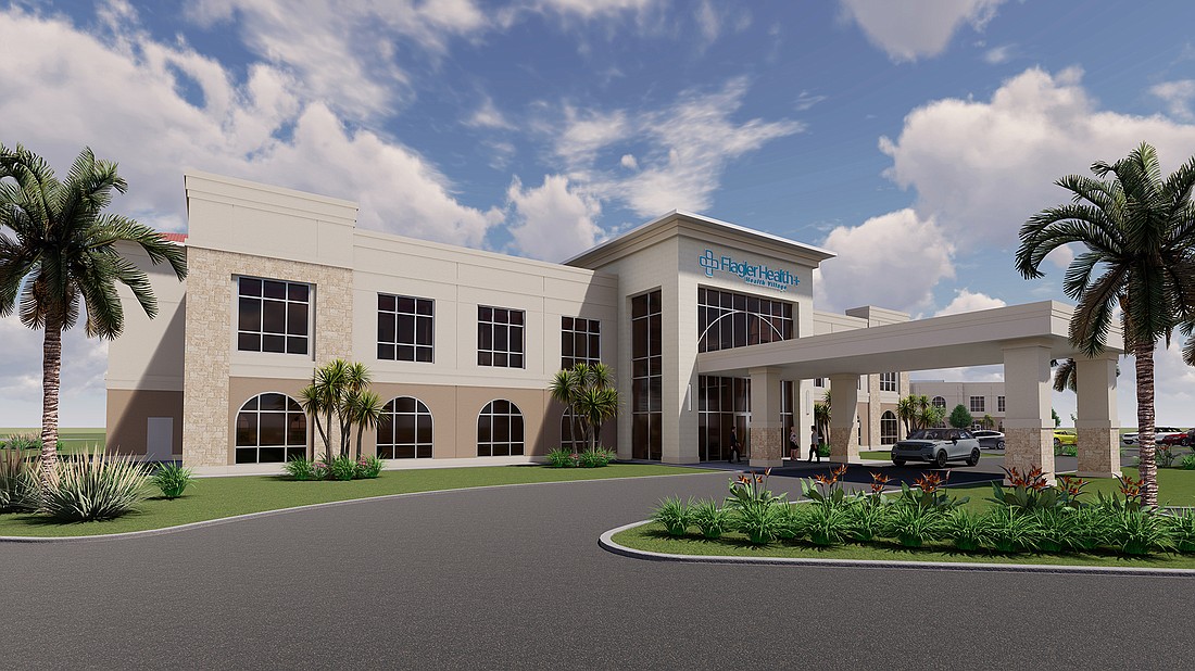 A rendering of Flagler Health+ Palm Coast