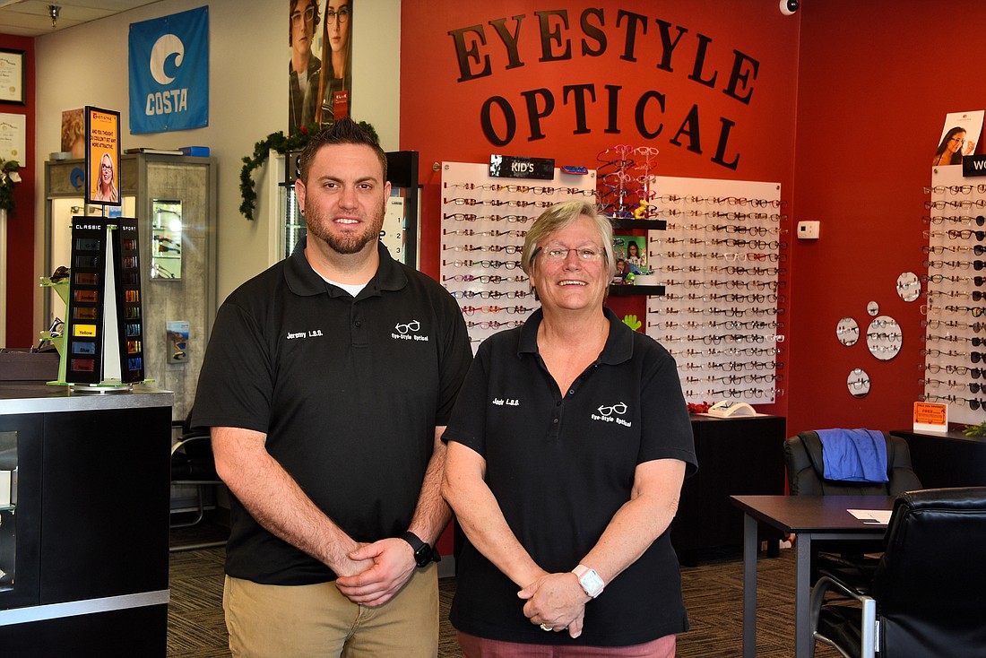 Jeremy and Jade Jackson of Eye-Style Optical. Courtesy photo