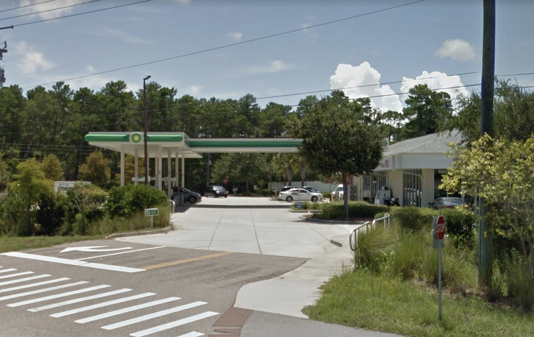 The gas station at 1755 Palm Harbor Parkway. Image from Google Maps