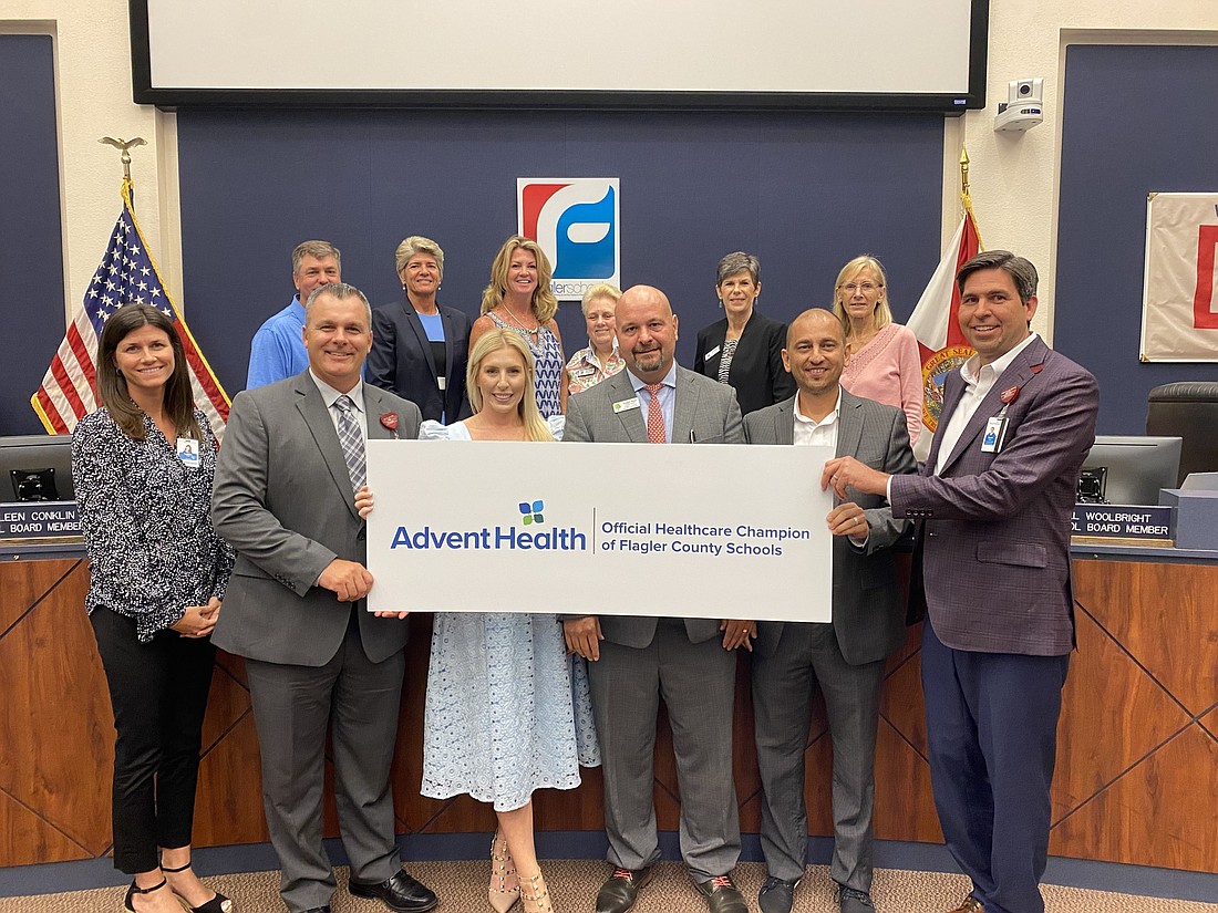 AdventHealth partners with Flagler Schools. Courtesy photo
