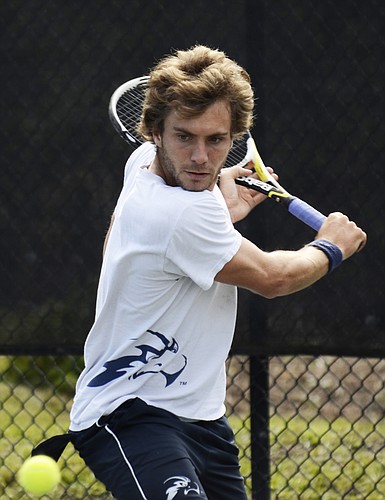 USTA Pro Circuit Men's Futures Tournament will be held Friday, January 29, through Feb. 7, at the Palm Coast Tennis Center, 1290 Belle Terre Parkway. File Photo of Moritz Buerchner, by Anastasia Pagello.