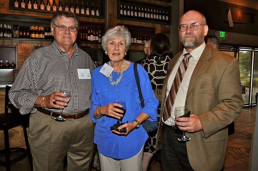 Jack and Jody Allen with Bill Lewis