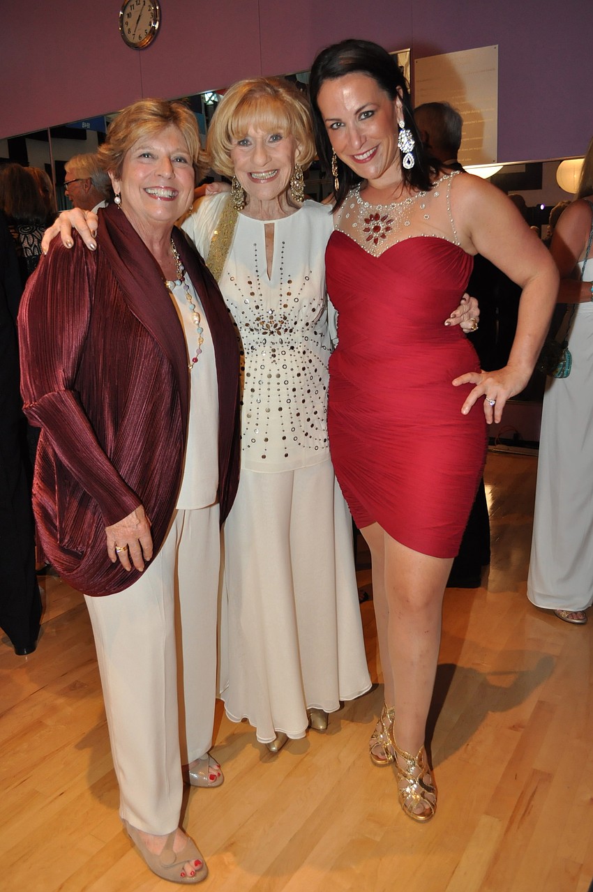 Beverly Bartner, Flori Roberts and Anne Weintraub