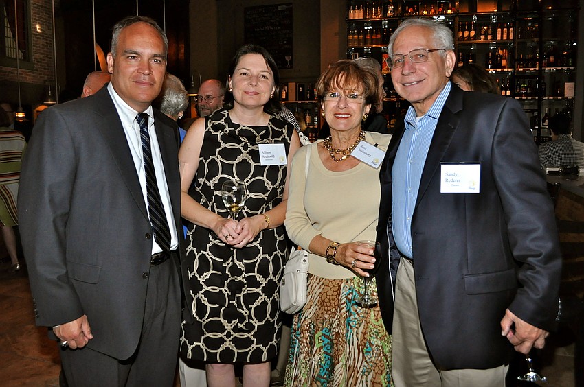 Hugh Bettendorf, Allison Archbold, Joni Steinberg and Sandy Rederer