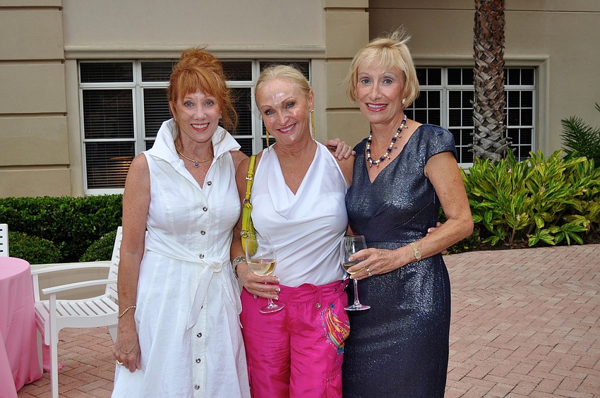 Susan Blais, Louanne Roy and Joan Campo