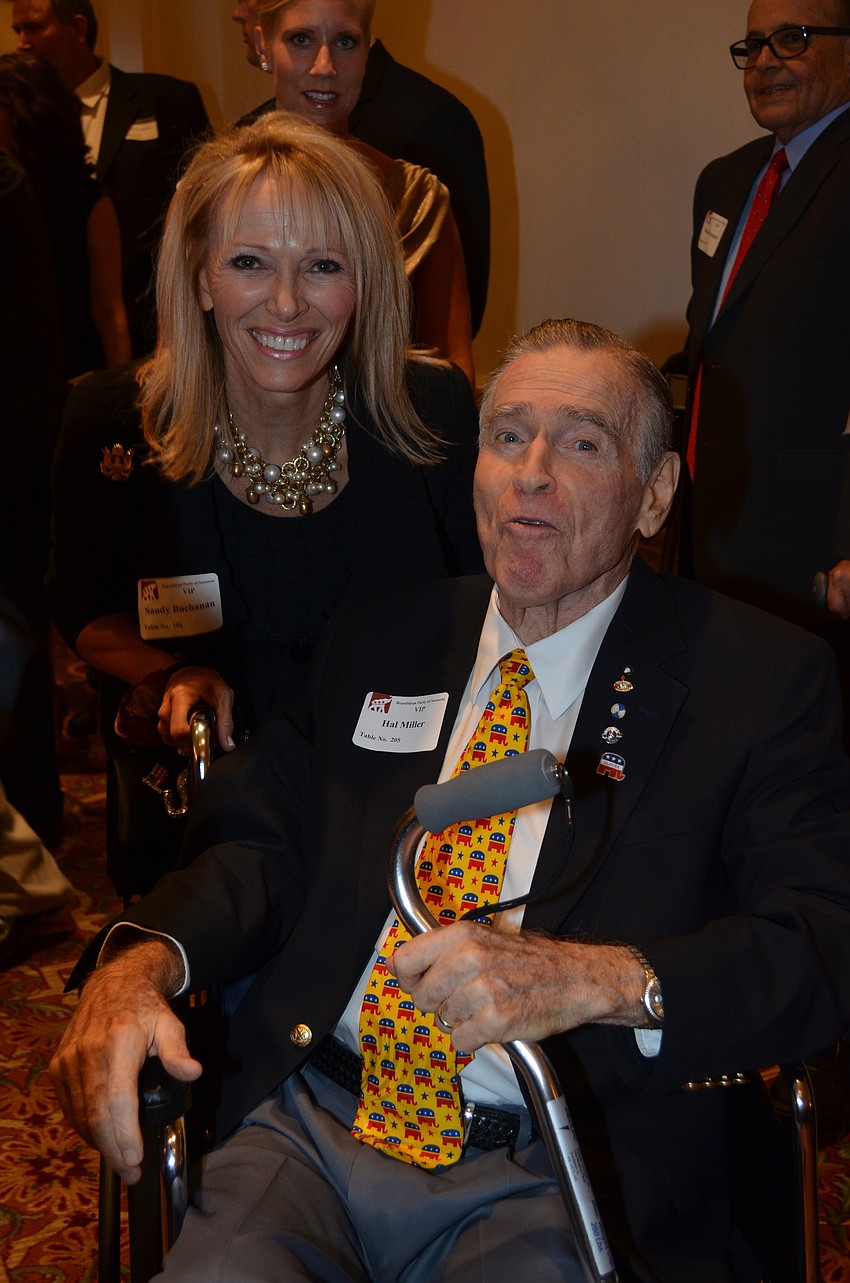 Sandy Buchanan and Hal Miller