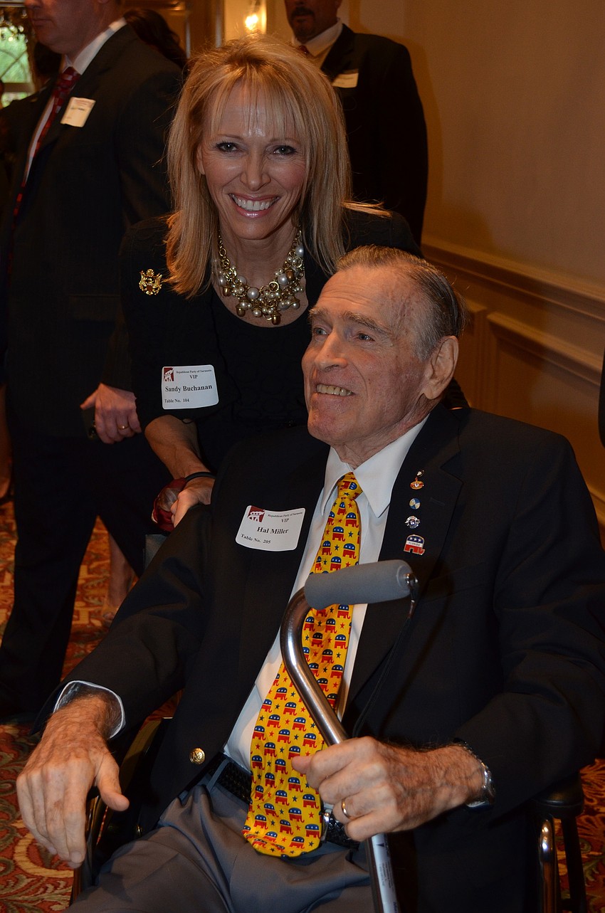 Sandy Buchanan and Hal Miller