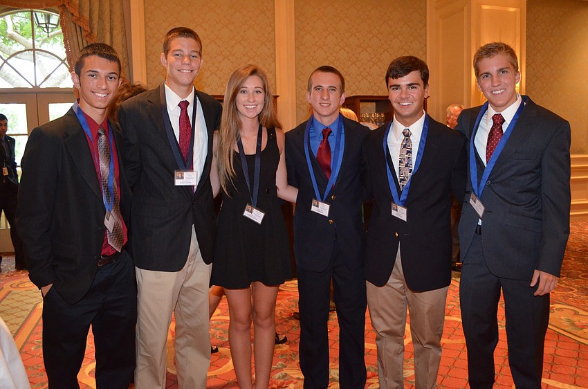 Zachary Carroll, Patrick Collins, Brooke Loehrig, Joe Molenda, Justin Taylor and Derek Nickell