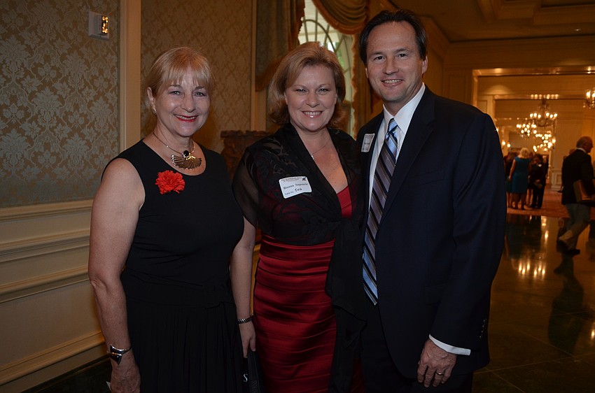 Judith Chandler with Bozena and Ron Suponcic