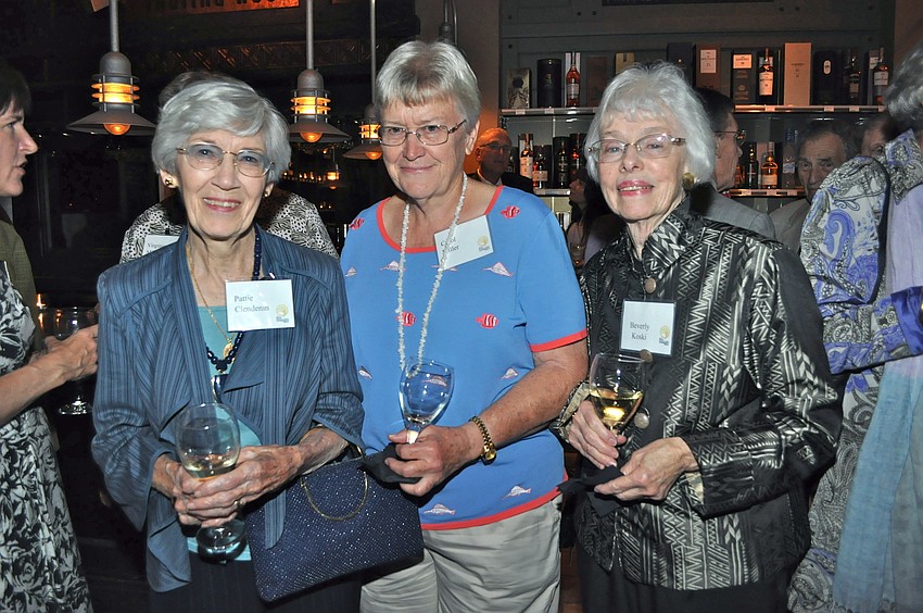 Pattie Clendenin, Carol Miller and Beverly Koski