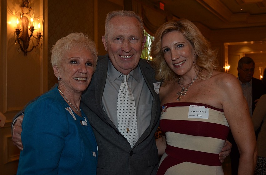 Marilyn, Paul and Cynthia Crisp