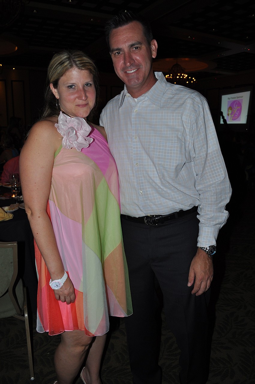 Bridgett Roode with Bill George