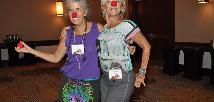 Jill Evans and Suzanne Kreis