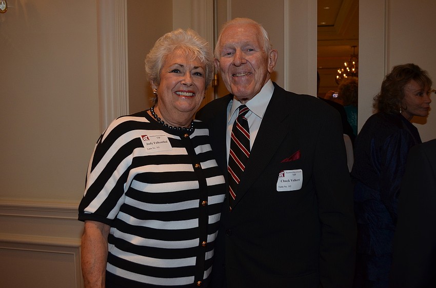 Judy Falkenthal and Chuck Volkert