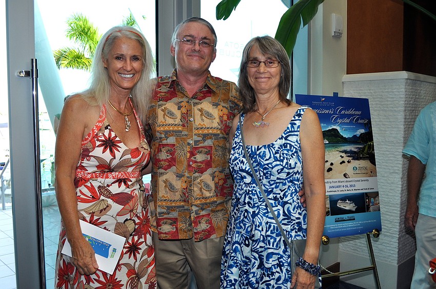 Dru Greene, Jono Miller and Julie Morris