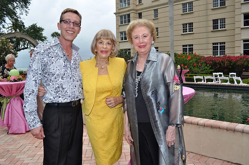 Jim Helmich, Gloria Moss and Joan Wood
