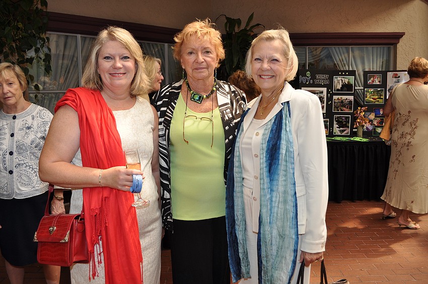 Jenny Hime, Gail Johnson and Kathy Standard