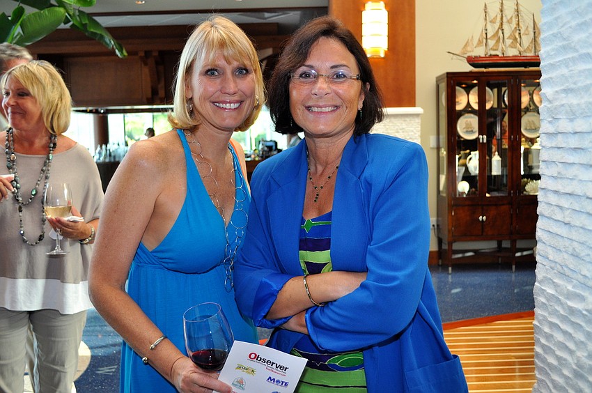 Leslie Jeffrey and Chantal Phillips