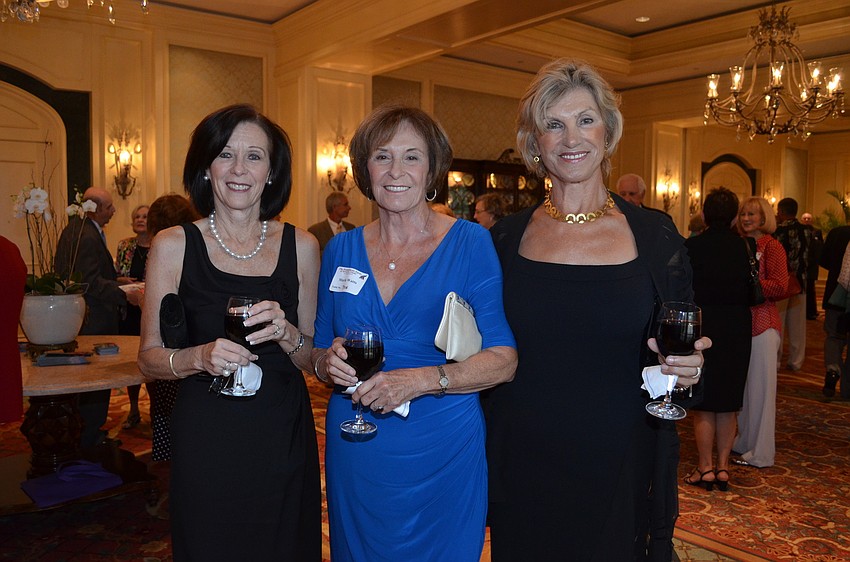 Lorraine Kaplan, Marie Watts and Isabella 
Paspa