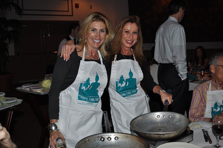 Barbara Kelly and Elle McComb