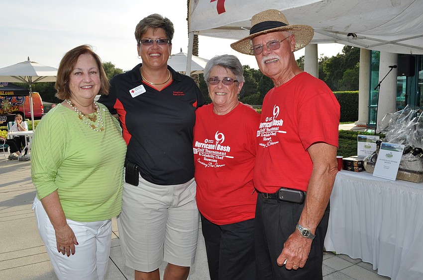 Helen Ledger Wood and Chris Purnell with Suzanne and Bob Paganelli