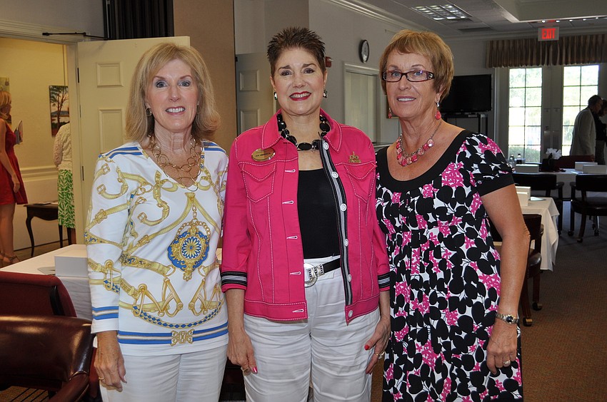 Lois Lucek, Zoe Anderson and Sue Lamy