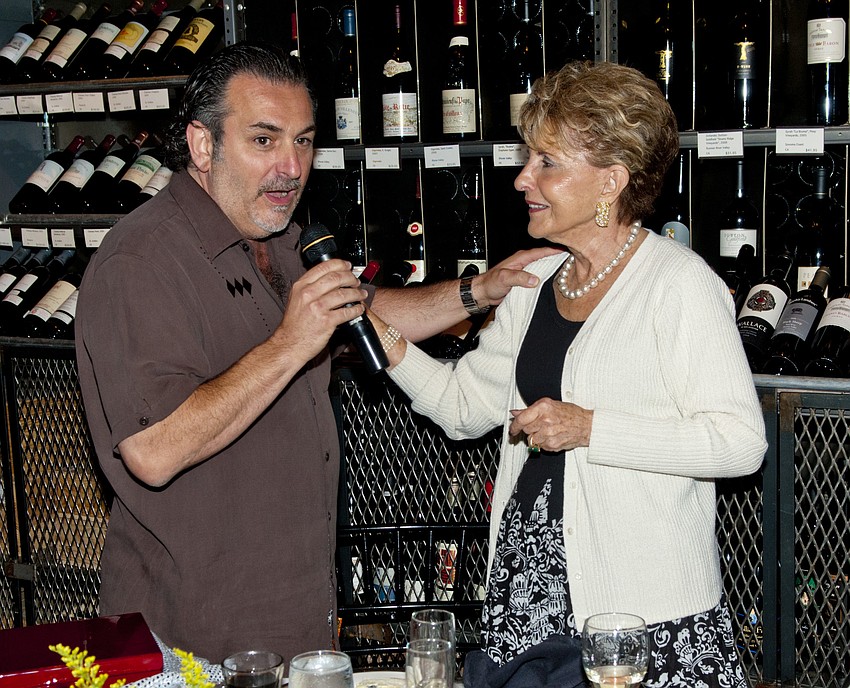 Phil Mancini and the birthday girl