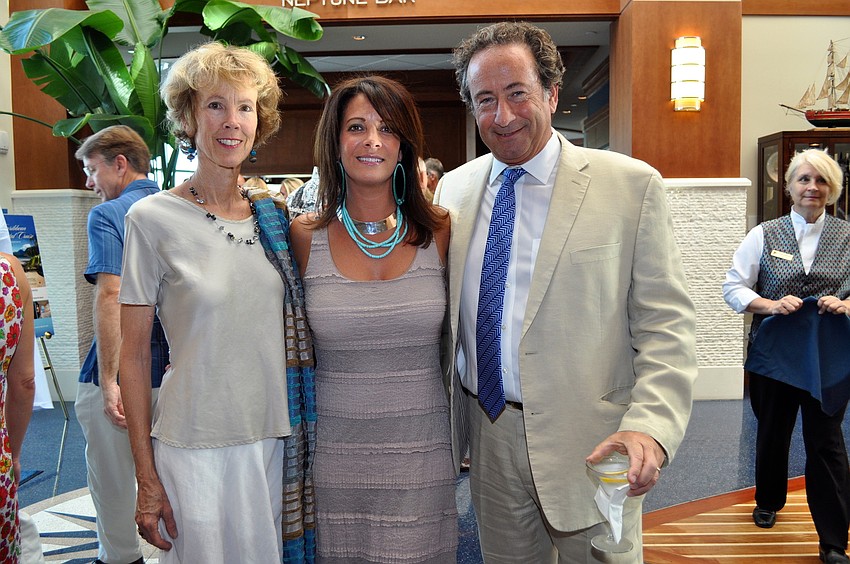 Elizabeth Martin, Lisa Rainwater and Andy Mele