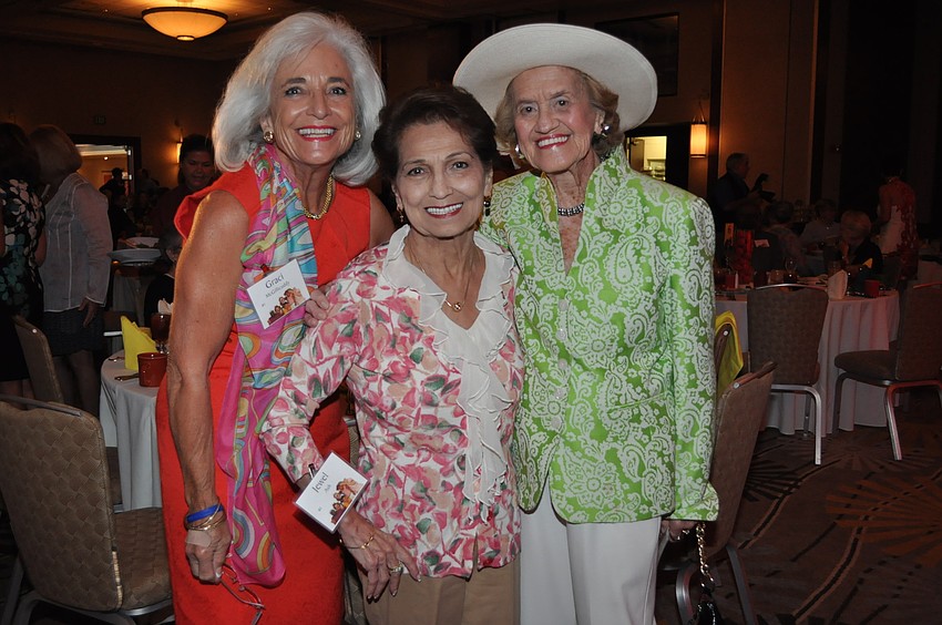 Graci McGillicuddy, Jewel Ash and Betty Schoenbaum