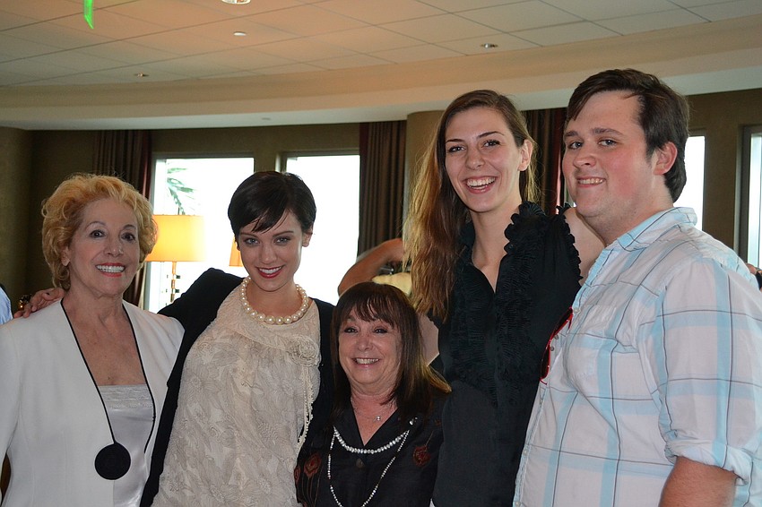 Lee Peterson, Laura Wood, Carole Goff, Steph Gray and Ryan McGovern