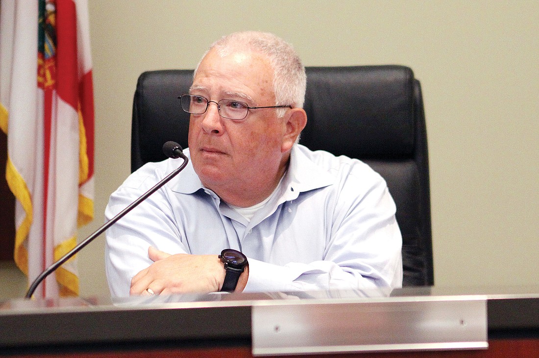Terry Gans took the at-large seat vacated by Hal Lenobel during TuesdayÃ¢â‚¬â„¢s special commission meeting. Photo by Rachel S. O'Hara.