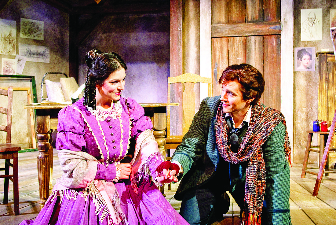 Maria D'Amato and Harold Meers perform in Sarasota Opera's "La bohÃƒÂ¨me."