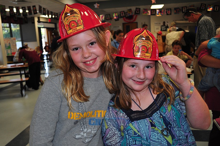 Taylor Kolbe and Madison Bumbara are in the fifth grade.