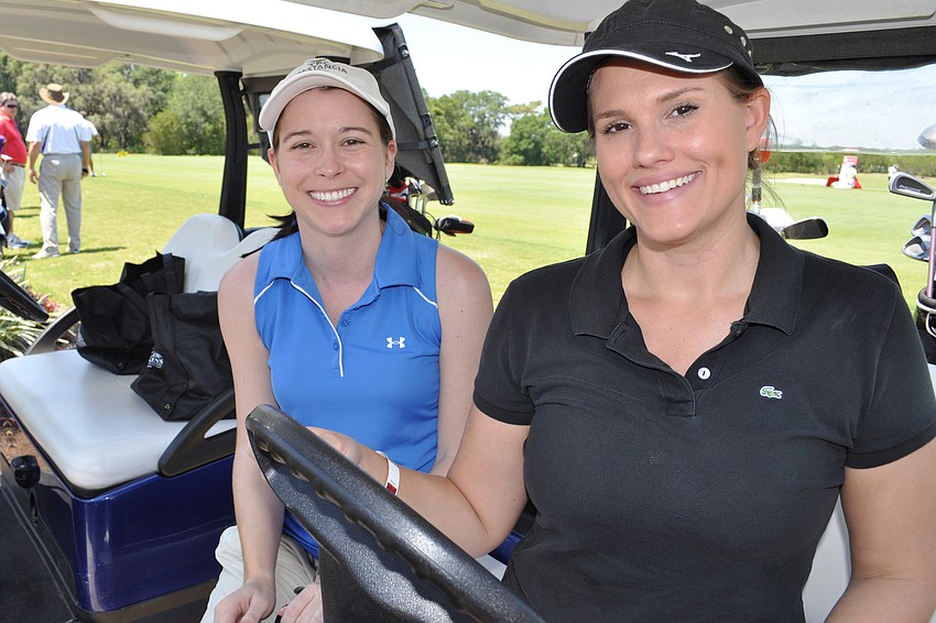 Lindsey Schuster and Cyndi Riddell were eager to get started.